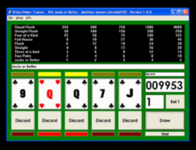 Video Poker Trainer screenshot